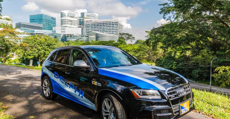 Delphi taking automated technology to Singaporersquos streets