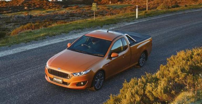 Ford Australia website continues featuring defunct Falcon
