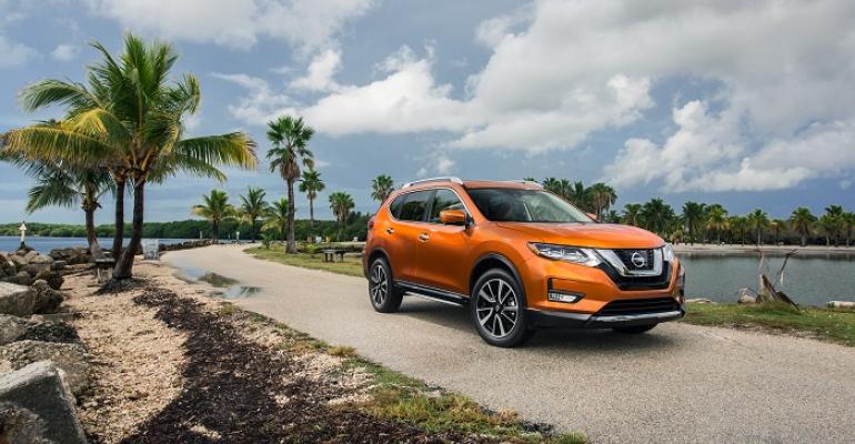 3917 Nissan Rogue gets updated front fascia