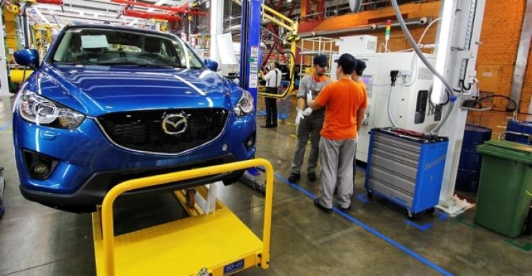 Mazda CX5 output added in Russia