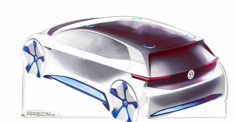 Concept leads Volkswagenrsquos charge into postDieselgate electrification