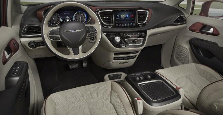 Allnew Pacifica claims Wards 10 Best Interiors 10 Best UX awards