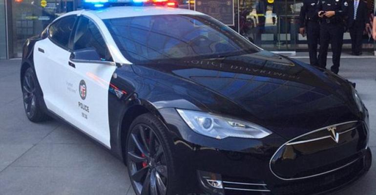 EV pundit says price PR risks could undercut Tesla for police use