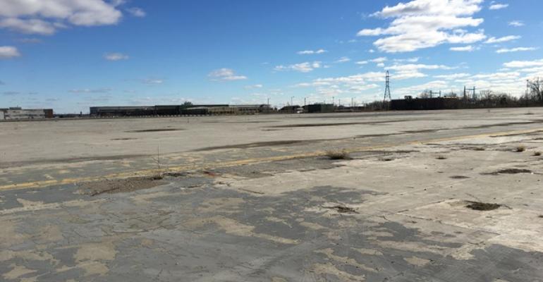 Site of former Willow Run bomber plant and future ACM track