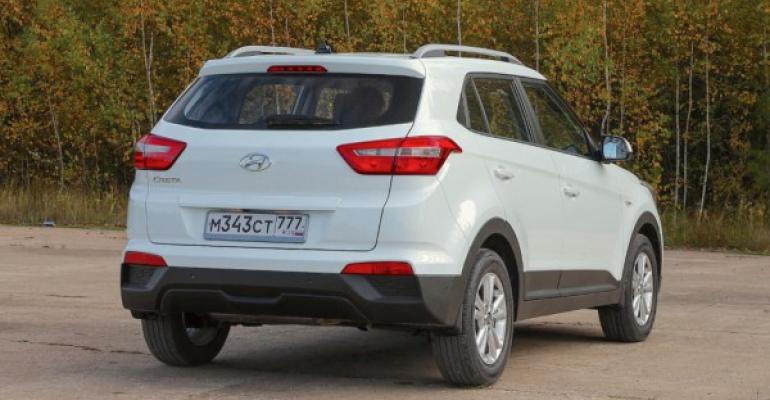 Hyundai Creta among Russiarsquos bestselling SUVs since summer launch