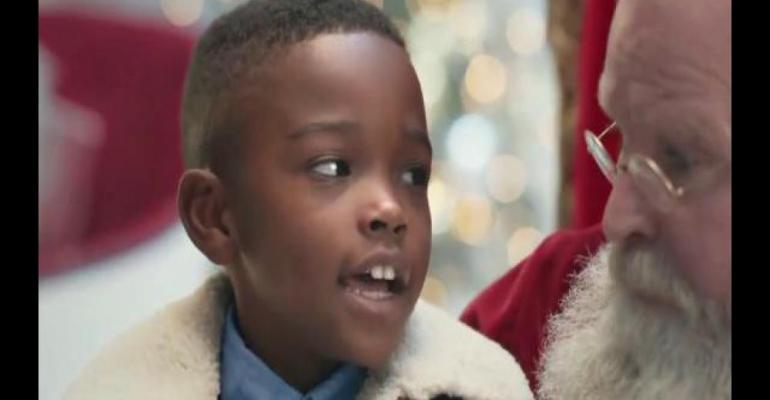 Boy asks Santa for new LX 570 in Lexus ad