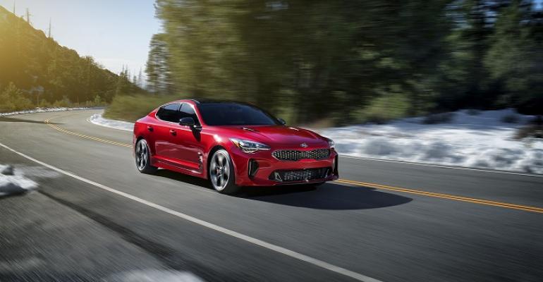 Kia Stinger on sale late this year in US