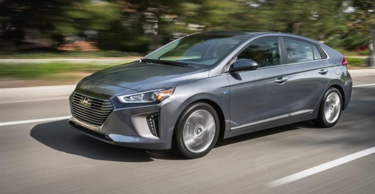 Ioniq Hybrid on sale now in US