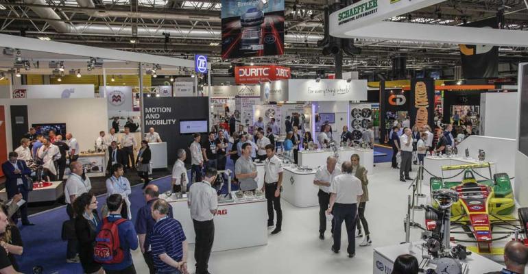 Suppliers show off wares at Automechanika Birmingham 2016 in UK 