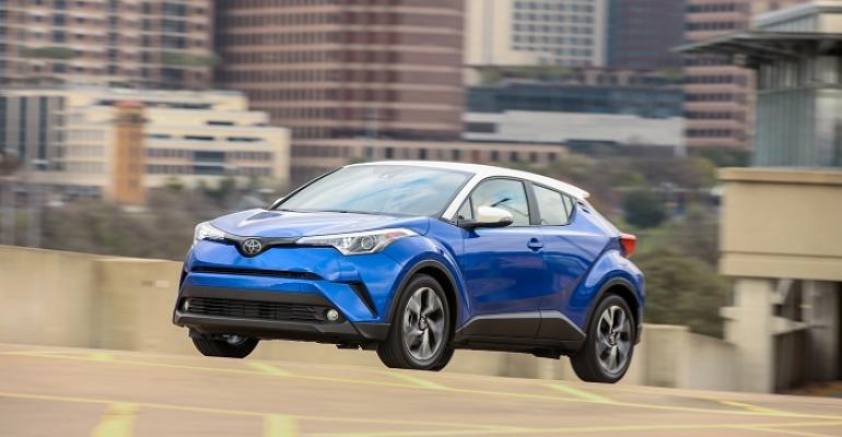 3918 Toyota CHR on sale in US in April