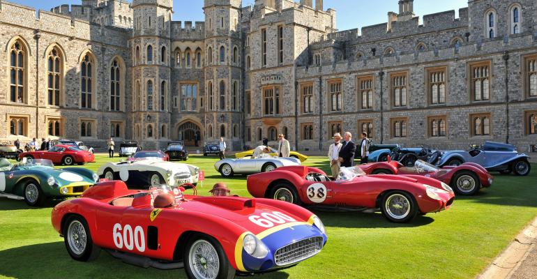 Windsor Castle hosted 2016 luxurycar and lifestyle event