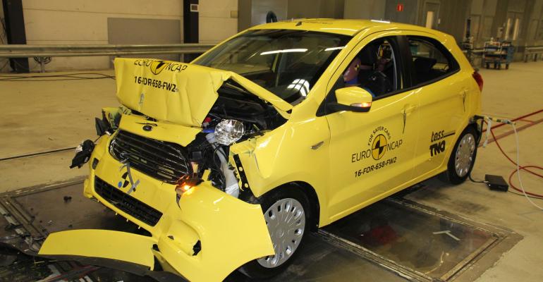 Brandnew Ka lacks safety features found in rival minicars Euro NCAP says 