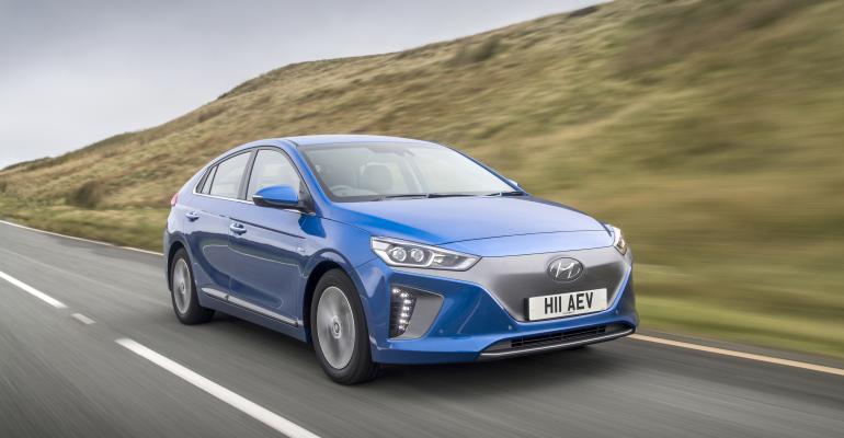 Hyundai boasts green credentials with emissionsfree Ioniq