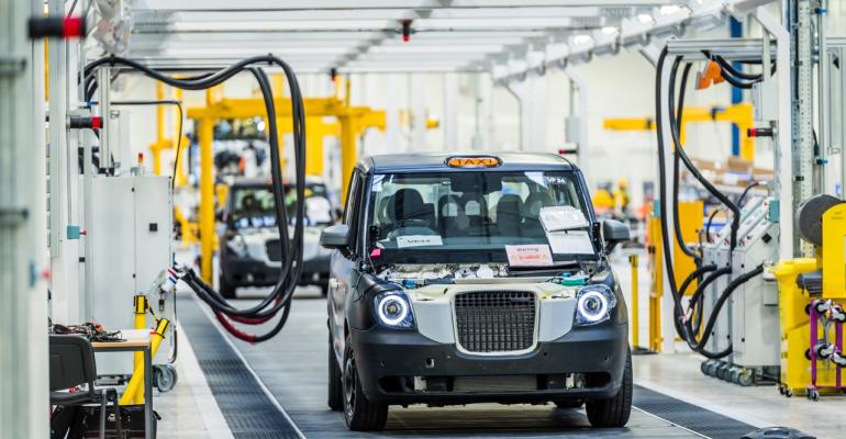 Electric taxi tailored to citiesrsquo tightening cleanair rules automaker says