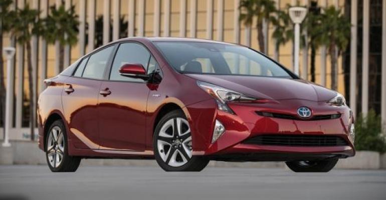 Prius liftback sales fell 244 in February