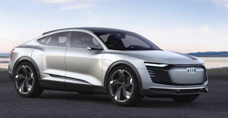 Audi’s e-tron Sportback Concept Eyed for 2019 Introduction