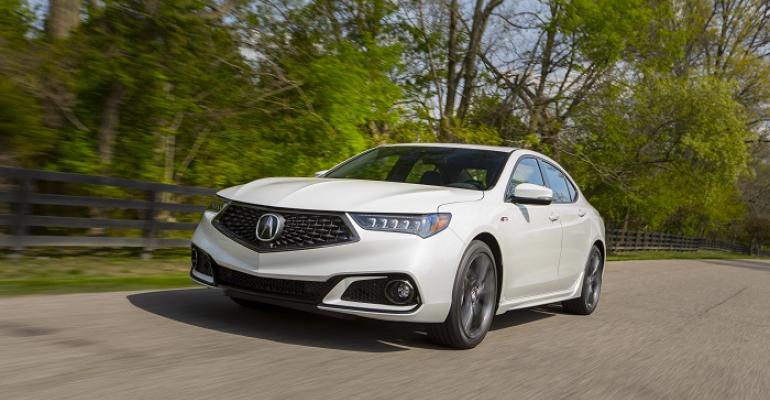 Refreshed TLX on sale June 1 in US