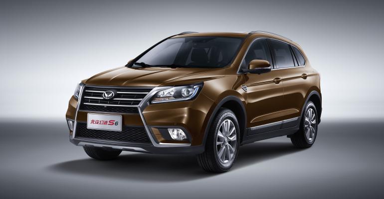 Kenbo 600 sold as BAIC S6 in China home market 
