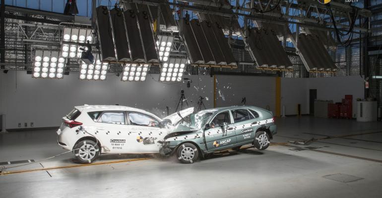 Youth wins out over age in Aussie crash test