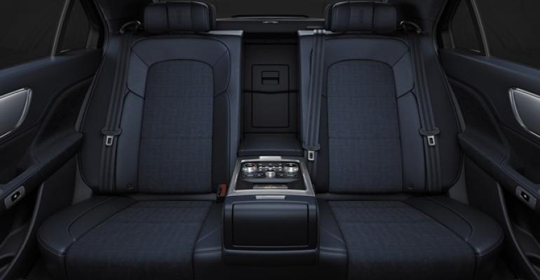 Chauffeured Lincoln owners get to enjoy rearseat ameneties 