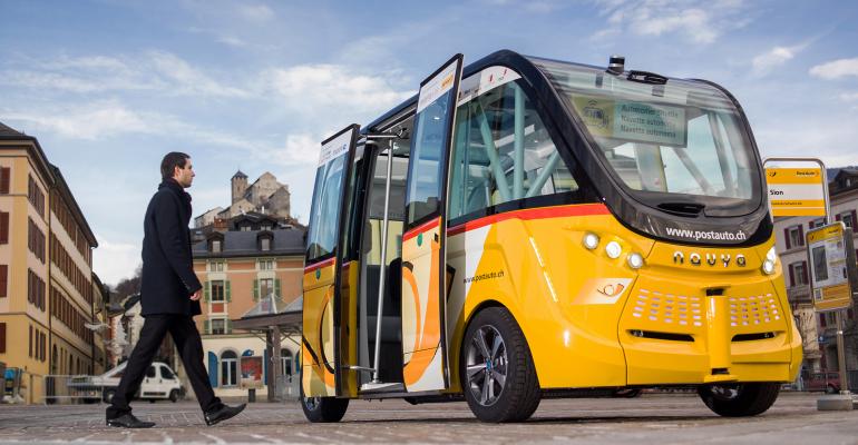 Thanks to UbiMobility electric autonomous shuttle Navya was selected to be part of Mcity program