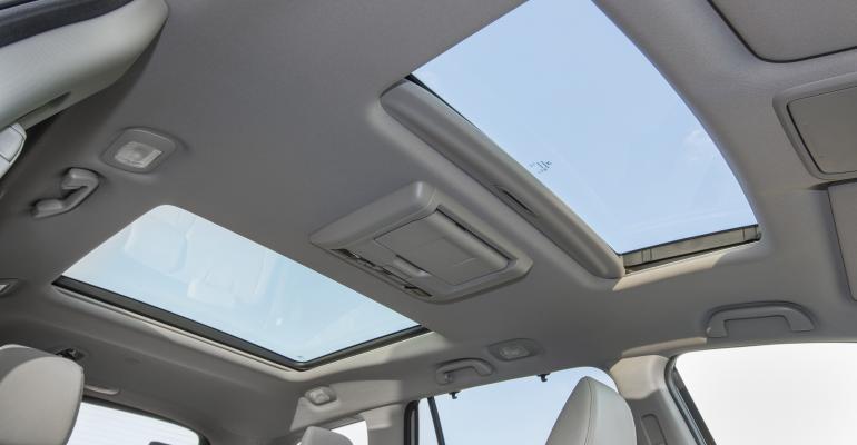 Survey respondents might find 16 Pilotrsquos twin sunroofs appealing