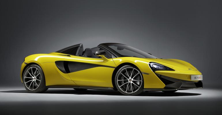 Spider 570S convertible matches coupe siblingrsquos acceleration top speed