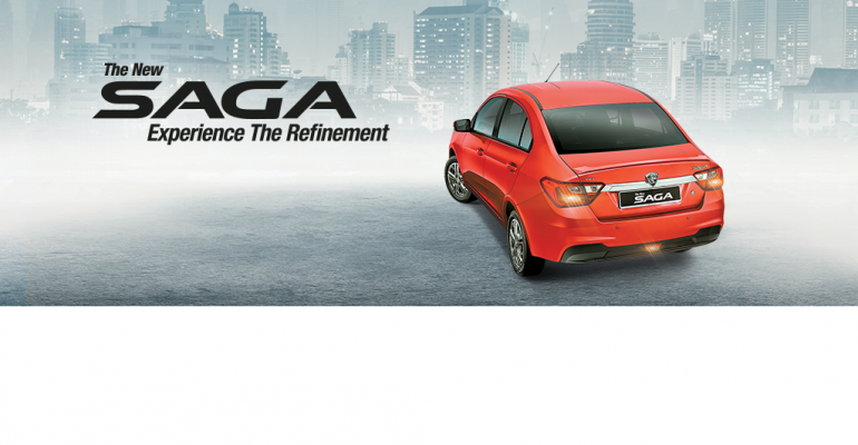 Saga national automakerrsquos entrylevel model