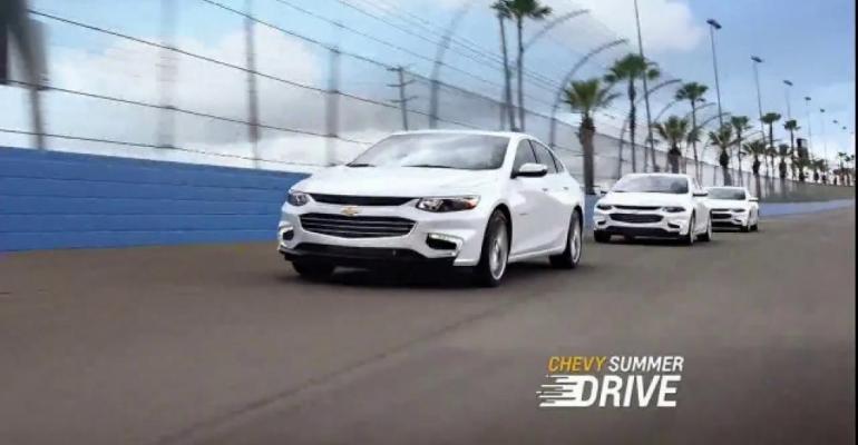 Chevrolet summer sale commercial tops in popularity