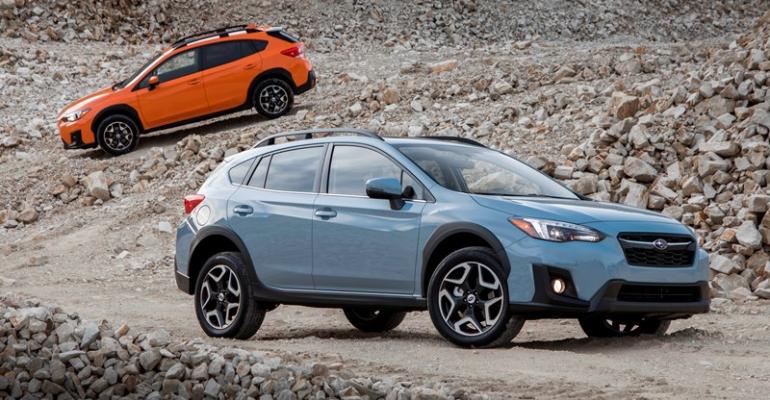 New Crosstrek factors into Subarursquos plan to sell 650000 vehicles in US this year
