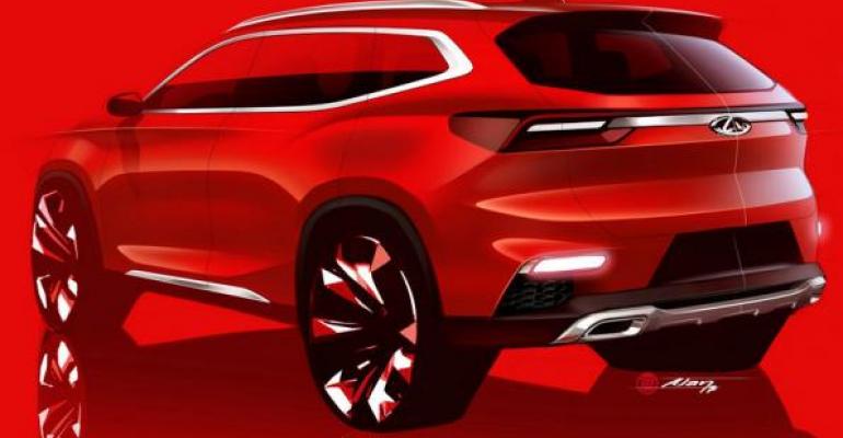 Chinese automaker taps toptier suppliers in creating SUV concept 