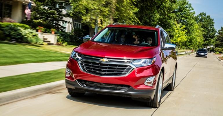 Redesigned Chevy Equinox spurs GM sales