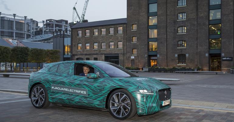 Allelectric IPace SUV goes on sale in 2018