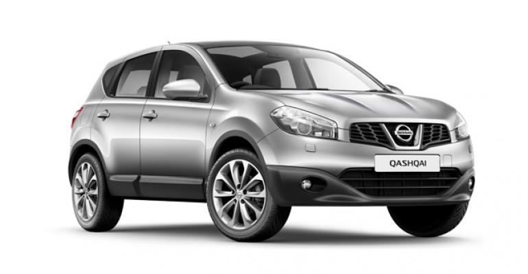 Nissan Qashqai CUV popular on Spanish usedcar websites 