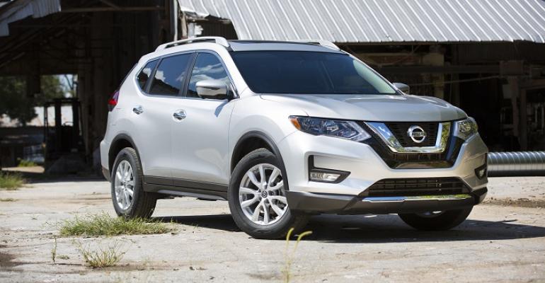 Nissan Rogue falls 129 in August