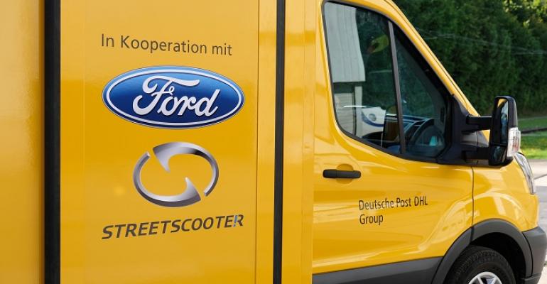 Ford and DHL collaborating on electric delivery van in Germany