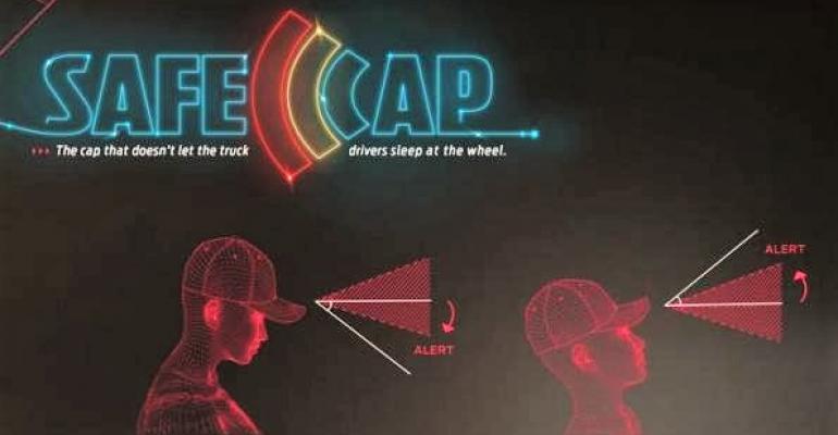 SafeCap designers measured head movements associated with drowsiness