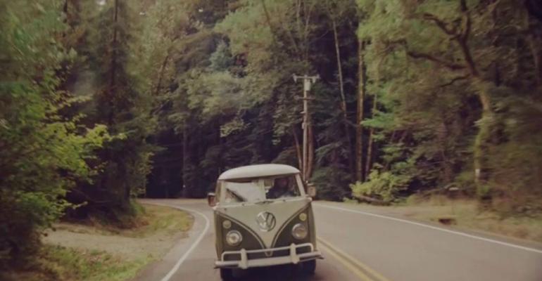 Volkswagen ad conjures up spirit of Woodstock
