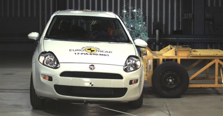 Fiat Punto Europersquos first zerosafetystar car