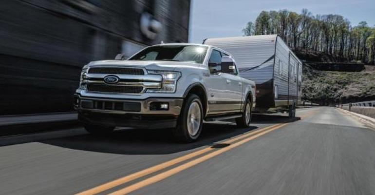 Ford expects 85 of diesel F150 buyers will pull trailers