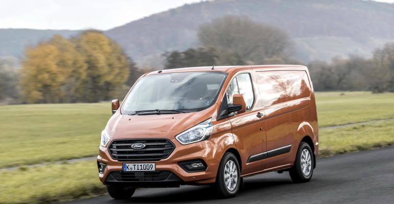 Transit Custom first refreshed LCV Ford launching in Europe in 2018