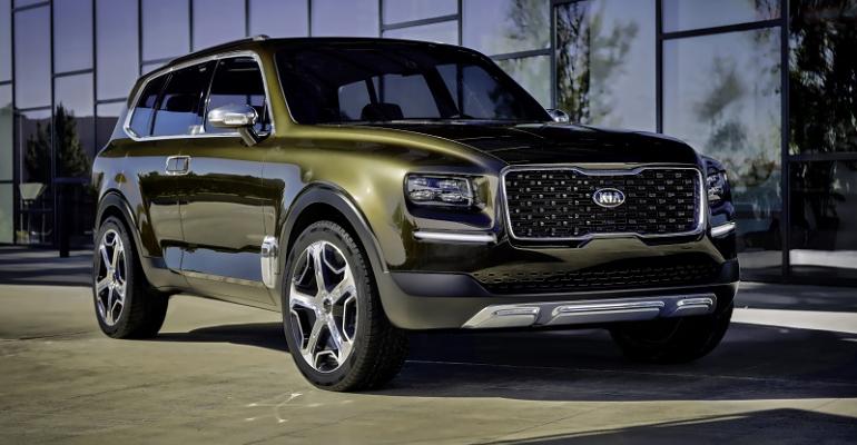 Kia Telluride concept debuted two years ago in Detroit