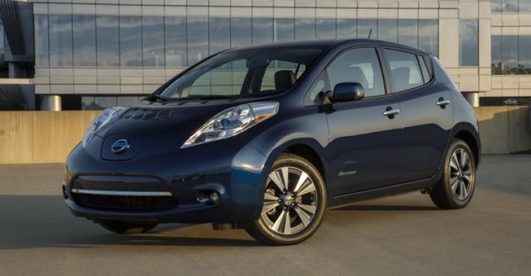 Sales of Nissan Leaf other allelectric vehicles just 055 of Spanish market