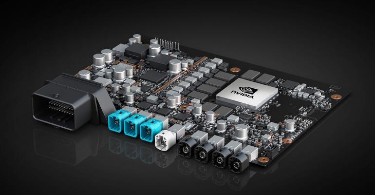 Xavier processor will be delivered to customers this quarter for testing and go into production later this year 