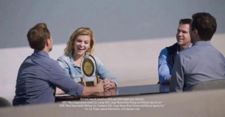 Enduring Chevy ad citing JD Power award mostviewed car commercial