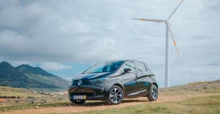 Renault EVs will store electricity feed grid during peak hours