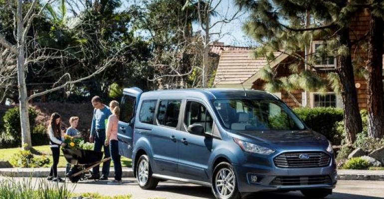 Redesigned rsquo19 Ford Transit Connect Wagon on sale in fall 
