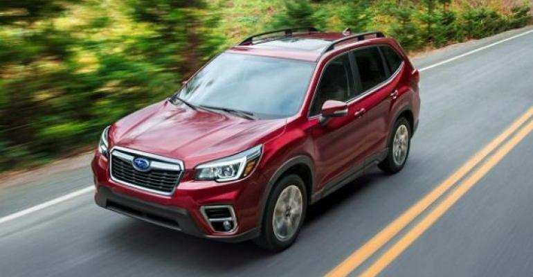 3919 Subaru Forester on sale later this year in US
