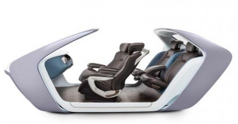 Adient seating concept for autonomous driving