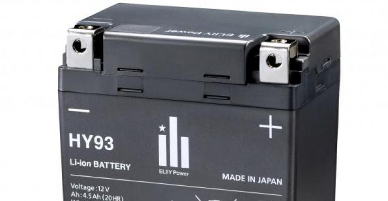 Japanese startup Eliiy to contribute motorcyclebattery expertise to project 